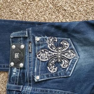 Miss me bootcut jeans size 28 inseam 28